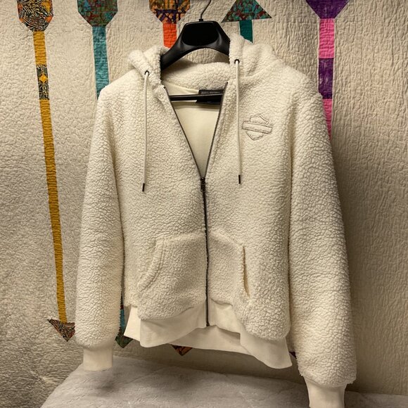 Harley-Davidson Enchanted Sherpa Jacket Woman's Size Large - Picture 5 of 5
